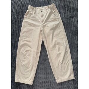 American Eagle Women's Real Good Stretch‎ Baggy Corduroy Cargo Pants Size 8